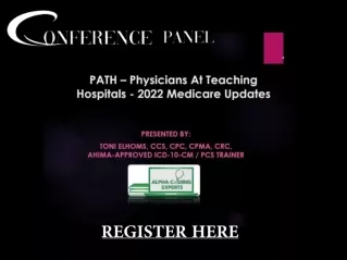 2022 Medicare Updates – PATH