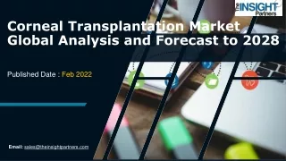 Global  Corneal Transplantation Market Research, Size, Witness Stunning Growth B