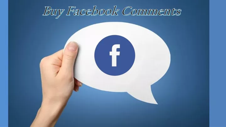 buy facebook comments