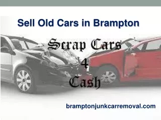 Sell Old Cars in Brampton