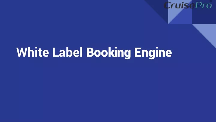 white label booking engine