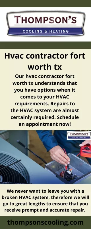 hvac contractor fort worth tx