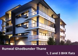 runwal ghodbunder thane