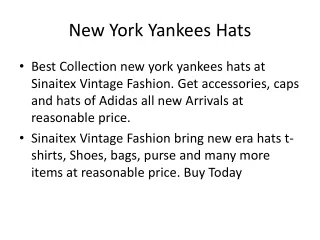 new york yankees hats