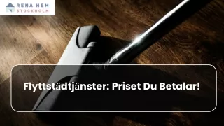 Flyttstädning Pris