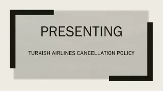 How does  Turkish Airlines provide flight cancellation?