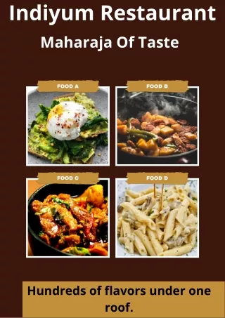 INDIYUM RESTAURANT - A taste you’ll remember!!!