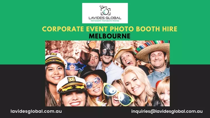 corporate event photo booth hire melbourne