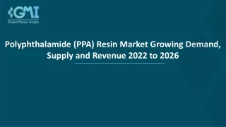 polyphthalamide ppa resin market growing demand