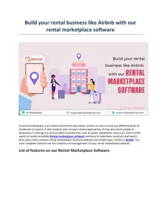 build your rental business like airbnb with