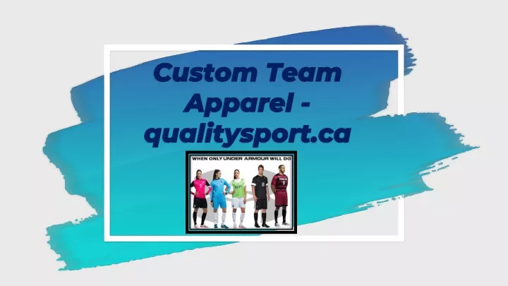 custom team apparel qualitysport ca