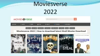 Movies Verse