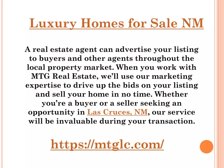 luxury homes for sale nm