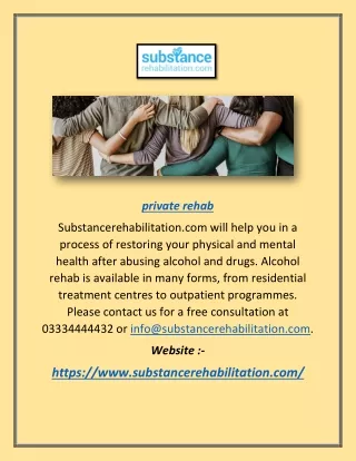 Best Private Rehabilitation Center