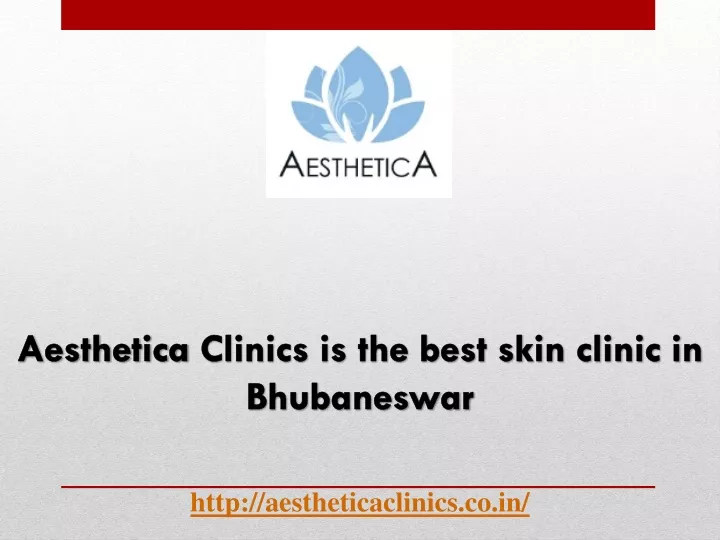 aesthetica clinics is the best skin clinic in bhubaneswar
