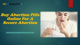 Buy Abortion Pills Online for a secure abortion