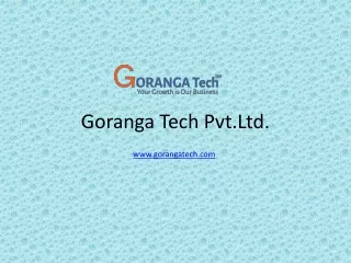 goranga tech pvt ltd