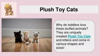 Best Plush Toy Cats | kingdom of Toys