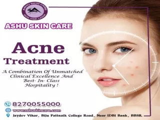 ashu skin care is one of the best acne treatment clinic in bhubaneswar, odisha