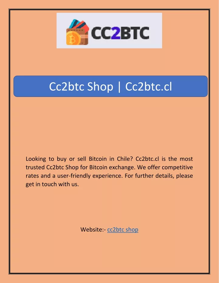 cc2btc shop cc2btc cl