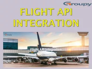 flight api integration