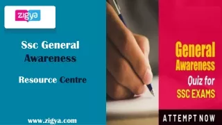 ssc general awareness