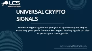 Join best cryptocurrency signals telegram channel and gain high profit - Univers