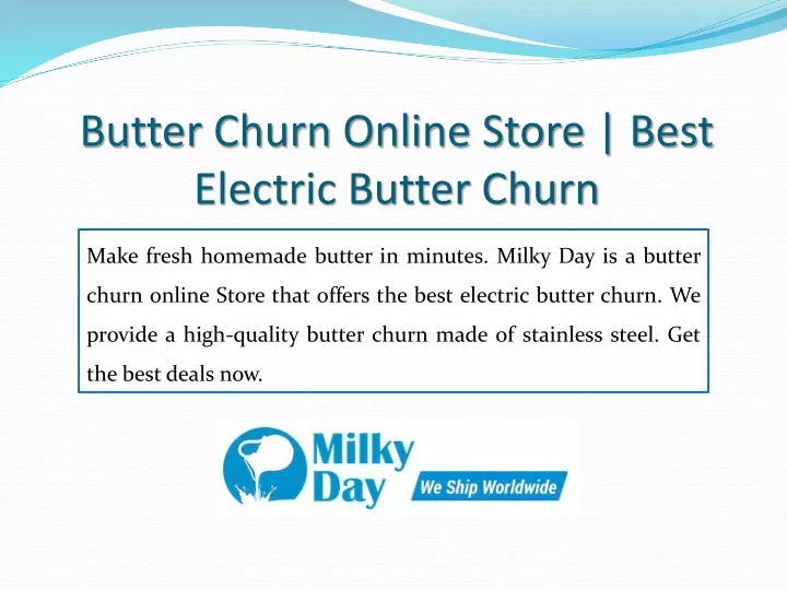 butter churn online store best electric butter churn