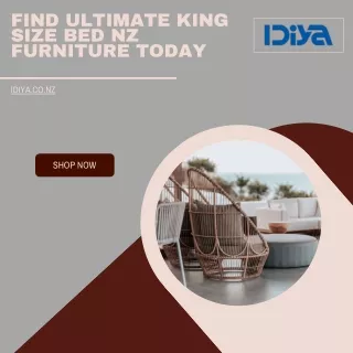 Find Ultimate King Size Bed NZ Furniture Today | IDIYA