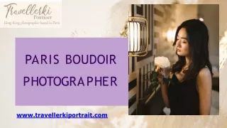 Book Famous Paris Boudoir Photographer | Travellerki Portrait