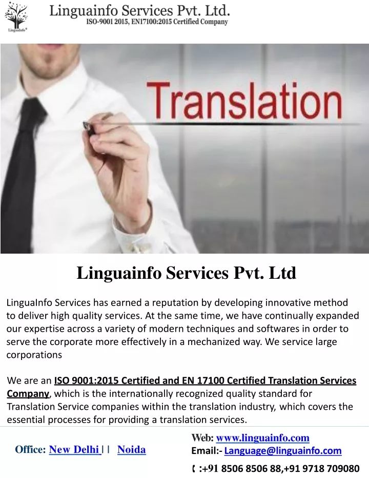 linguainfo services pvt ltd