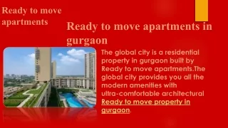 Affordable Ready to move apartments- 919212306116