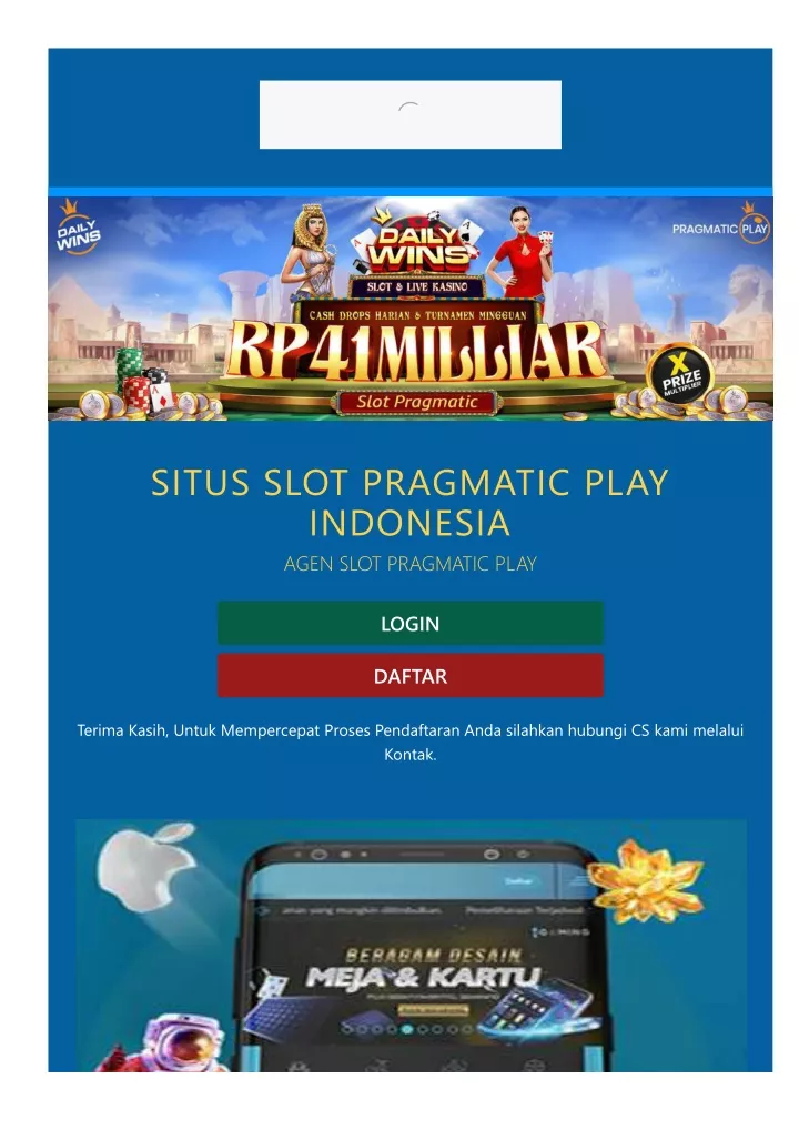 situs slot pragmatic play indonesia agen slot