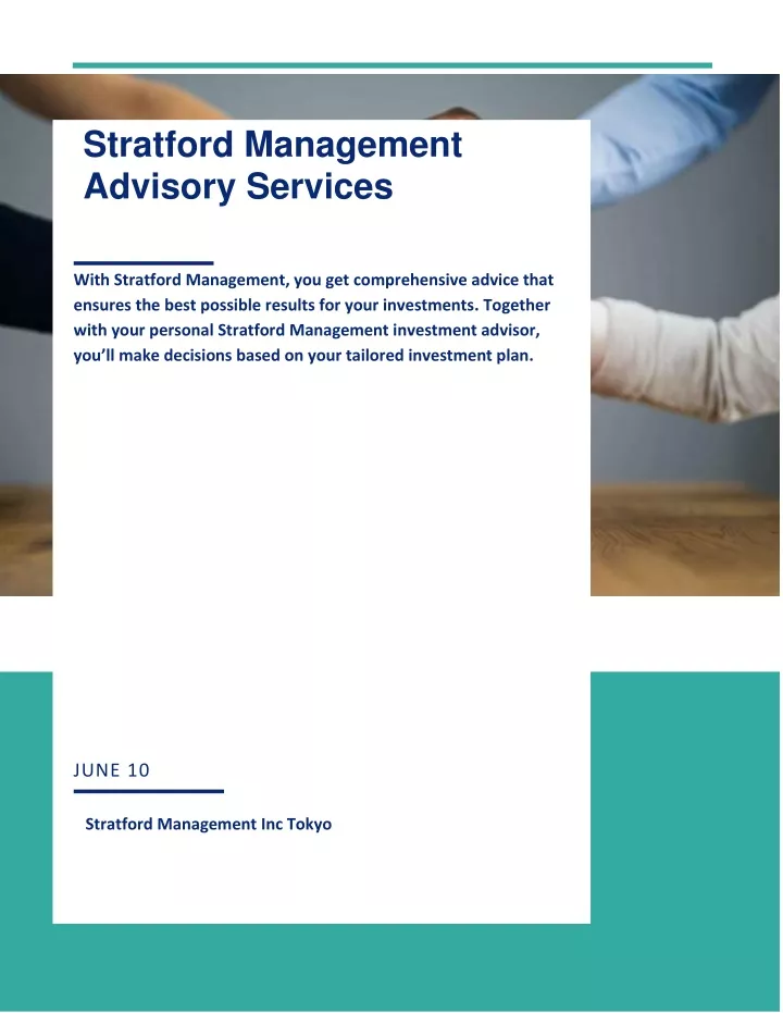 stratford management advisory services