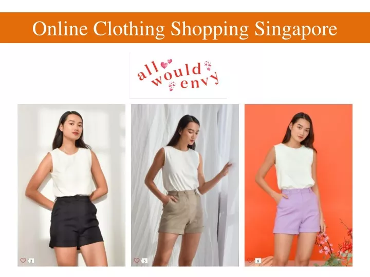online clothing shopping singapore