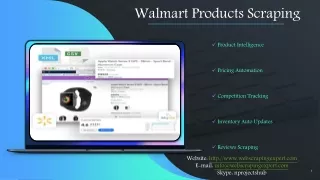 walmart products scraping