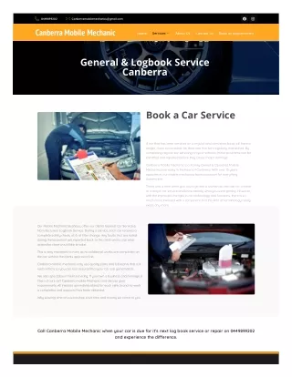 Manufacturers Logbook Service