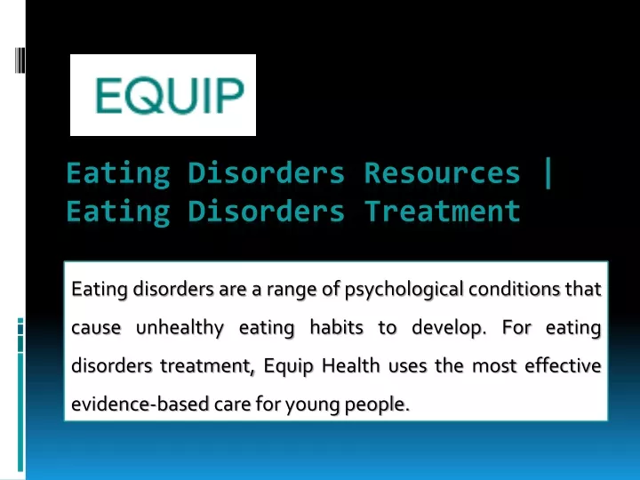 eating disorders resources eating disorders treatment