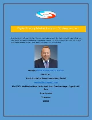 digital printing market analysis strategymrc com