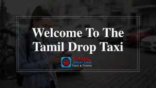 Book Chennai To Coimbatore Drop Taxi With Fare Package​