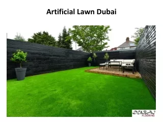 artificial lawn dubai