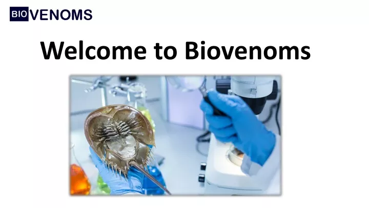 welcome to biovenoms