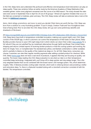 Chilisleep Review - Must Read This Before Buying