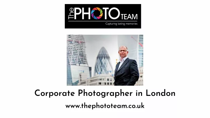 corporate photographer in london