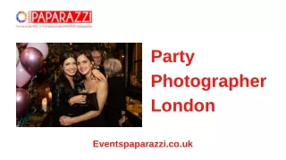Party Photographer London