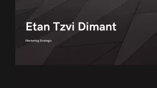 Etan Tzvi Dimant