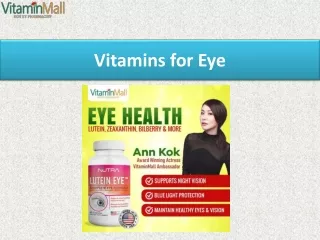 vitamins for eye