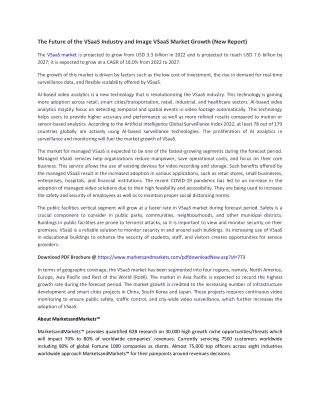 the future of the vsaas industry and image vsaas