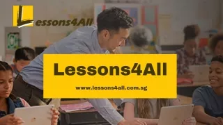 Best online tuition Classes in Singapore - Lessons4All