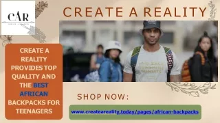 Best Collections Of African backpacks I Create A Reality